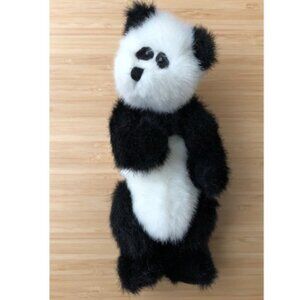 Vintage 1993 TY Panda Beanie Baby, Handmade, Black and White